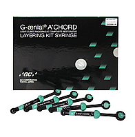 G-AENIAL A'CHORD Layering Kit, Дженіал набір 5 шприців (A2, A3, AO2, AE, JE) GC Японія