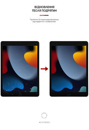 Гідрогелева плівка ArmorStandart Matte для Apple iPad 10.2 2021 2020 2019 (ARM65757) прозора, фото 3