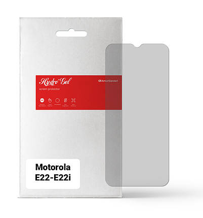 Гідрогелева плівка ArmorStandart Matte для Motorola E22 E22i (ARM65147) прозора, фото 1