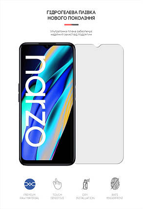 Гідрогелева плівка ArmorStandart Matte для Realme Narzo 50A Prime (ARM64228) прозора, фото 2