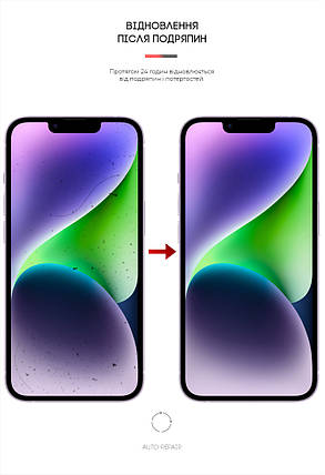 Гідрогелева плівка ArmorStandart для Apple iPhone 14 (ARM63980) прозора, фото 3