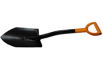Лопата Fiskars Solid саперна 80 см (Фіскарс Солід), саперка, фото 4