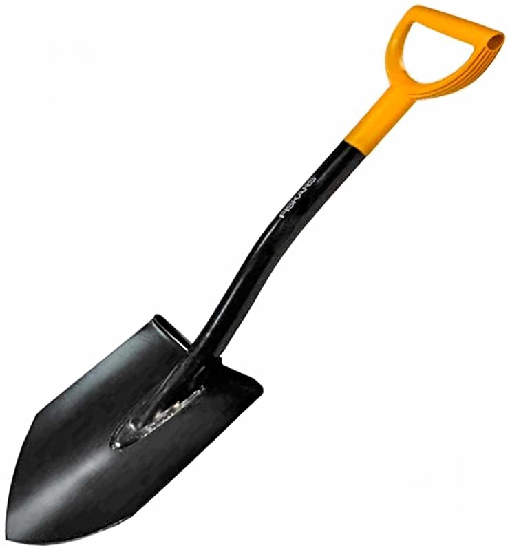 Лопата Fiskars Solid саперна 80 см (Фіскарс Солід), саперка