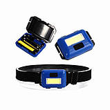 Ліхтарик налобний Bailong BL-T89 COB, фото 4