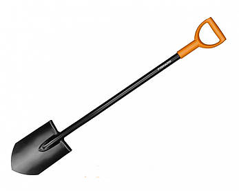 Лопата Fiskars Solid 117 см (Фіскарс Солід), повнорозмірна, фото 1