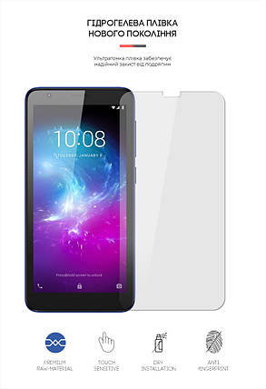Гідрогелева плівка ArmorStandart для ZTE Blade L8 (ARM64638) прозора, фото 2