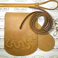 Набір для рюкзака "Дракон". Колір "Медовий".