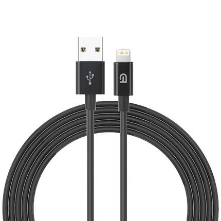 Кабель ArmorStandart AMD818BL USB-Lightning 1.2m Black (ARM64373), фото 1