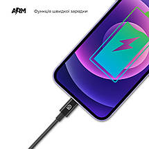 Кабель ArmorStandart AMD818BL USB-Lightning 1.2m Black (ARM64373), фото 5
