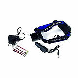 Ліхтарик налобний BAILONG BL-T24-P50, фото 4