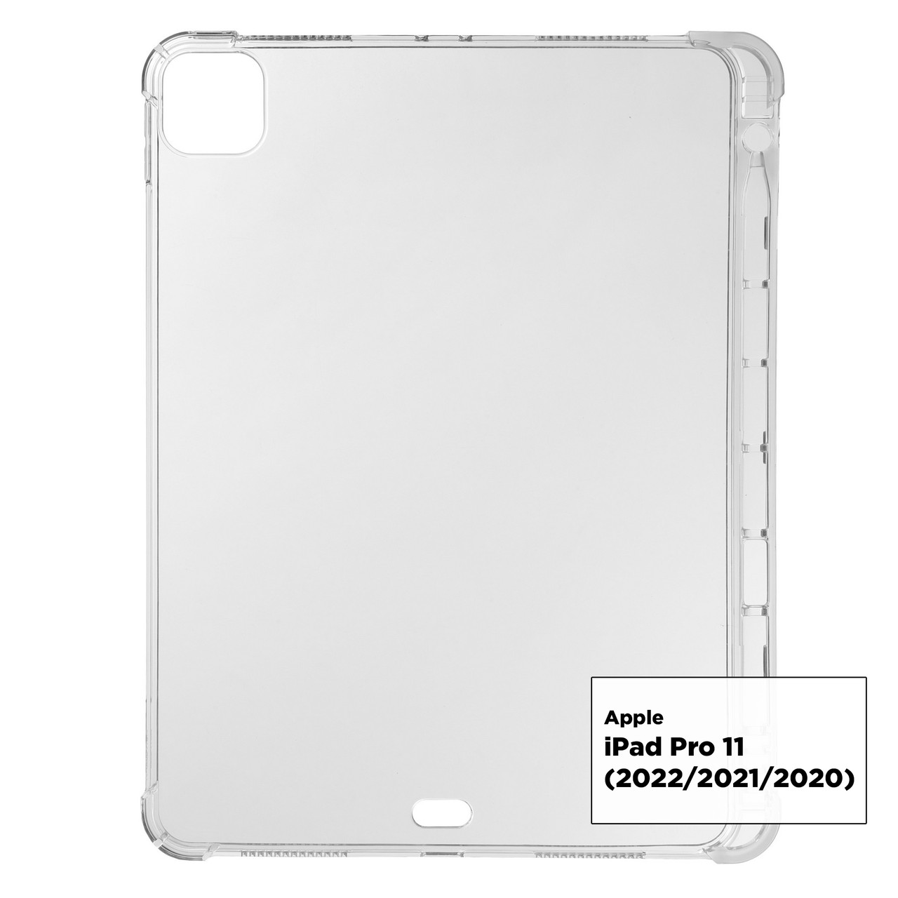 Чохол накладка ArmorStandart TPU Air Force + pencil holder для Apple iPad Pro 11 (2022 2021 2020) прозора