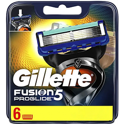 Змінні картриджі для гоління (леза) чоловічі Gillette Fusion5 ProGlide, 6 шт.