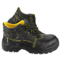 Взуття робоче захисне спеціальне шкіряні черевики з титановою пластиною на носку, спец взуття