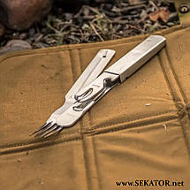 Комплект столових приборів Helikon-tex / Гелікон-текс KFS, NZ-BSW-SS-15 (Польща), фото 5