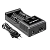 Зарядний пристрій LiitoKala Lii-PL2 для АКБ (Li-ion LiFe+NiMH) 220В/12В (на 2 слоти), фото 7
