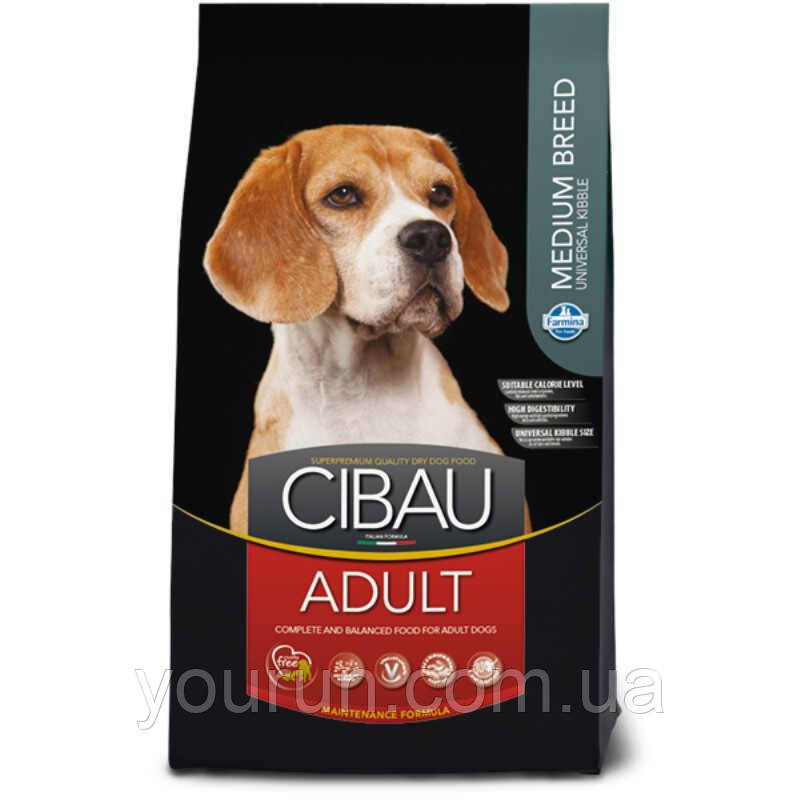 Farmina(Фармина)Cibau Adult Medium Chicken –Сухий корм із куркою для дорослих собак середніх порід 12кг