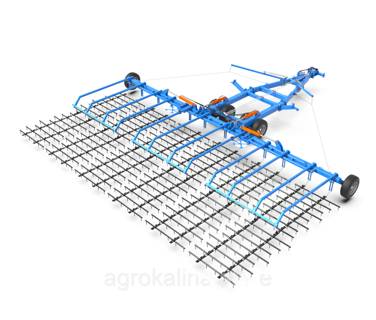 Шлейфова борона SANIKA 11.5 (16 рядів шлейфів), фото 1