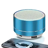 Bluetooth колонка А10. Мінідинамік сумісний із телефоном, MP3, карта TF/Micro SD Бірюзовий