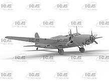 Ki-21-Ia "Sally". Збірна модель бомбардувальника у масштабі 1/72. ICM 72205, фото 3