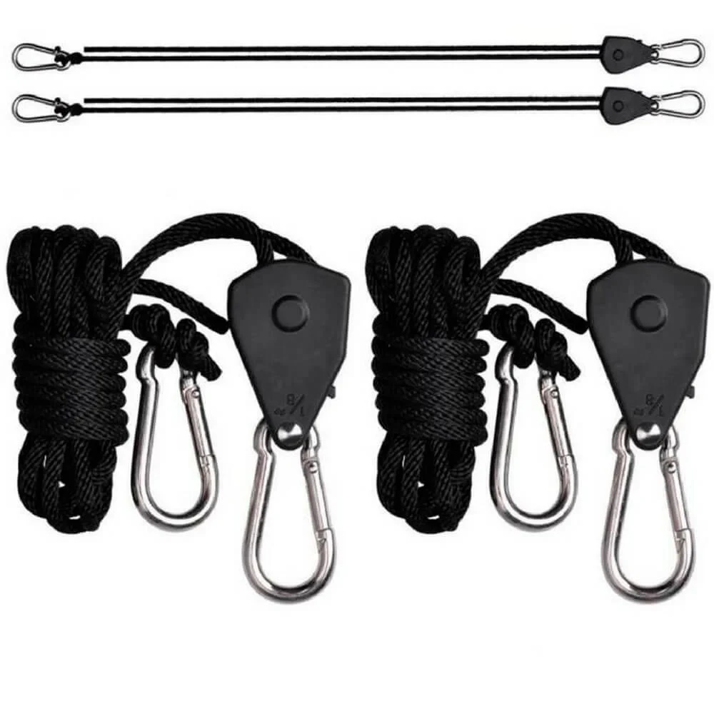 Подвесы для Оборудования с Карабинами и Храповым Механизмом Rope Ratchet Hangers (2 метра) - фото 1 - id-p1748364419