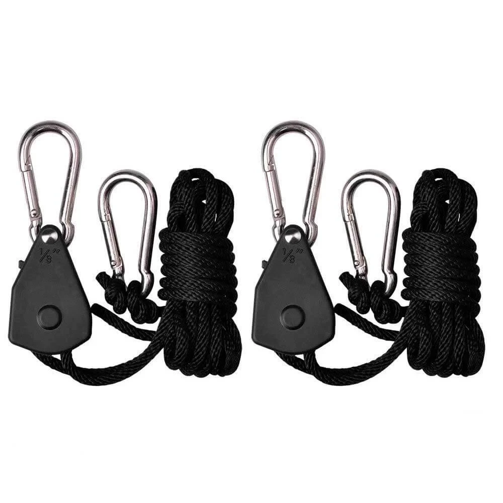 Подвесы для Оборудования с Карабинами и Храповым Механизмом Rope Ratchet Hangers (2 метра) - фото 2 - id-p1748364419