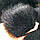 Хутряний помпон песець чорний (10-12 см), фото 2
