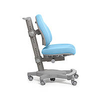 ДИТЯЧЕ ОРТОПЕДИЧНЕ КОМП'ЮТЕРНЕ КРІСЛО з підлокітниками Cubby Solidago Blue блакитне для школяра хлобчика дівчинки, фото 6