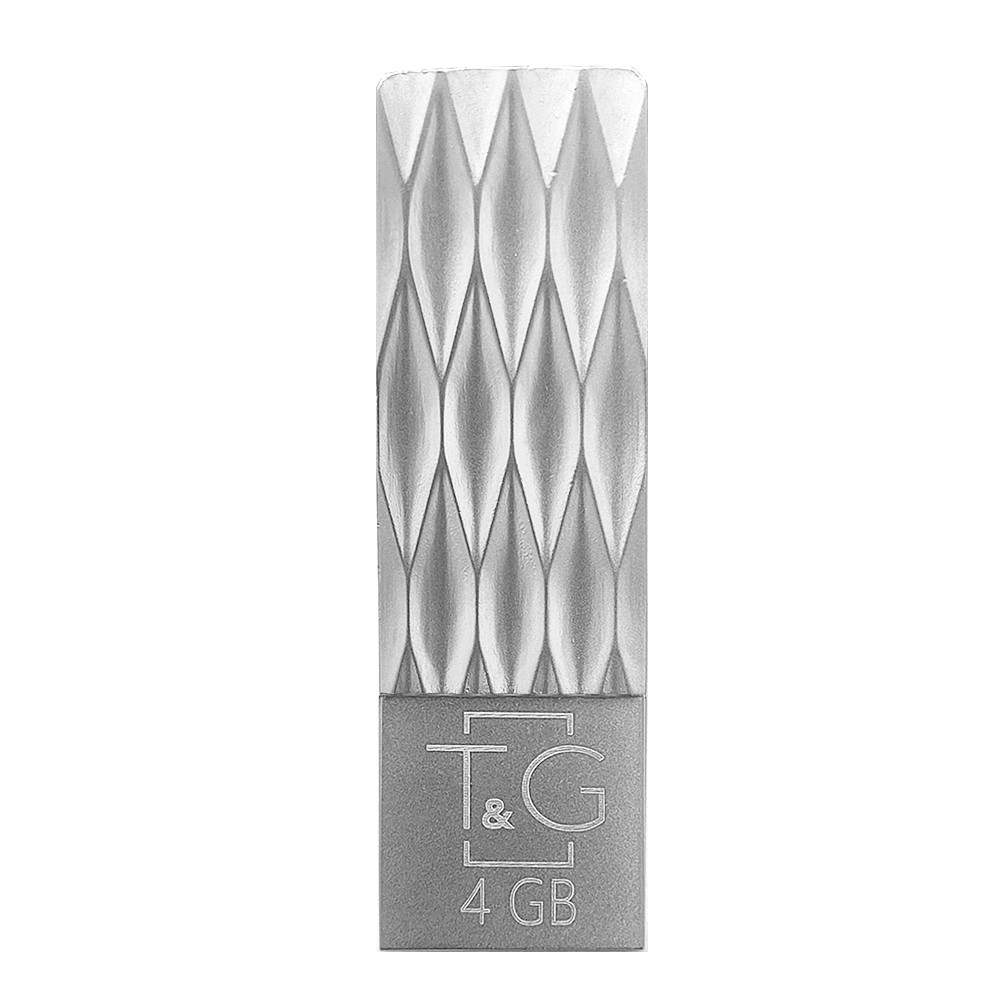 Флеш-накопитель USB 4GB T&G 103 Metal Series Silver (TG103-4G)