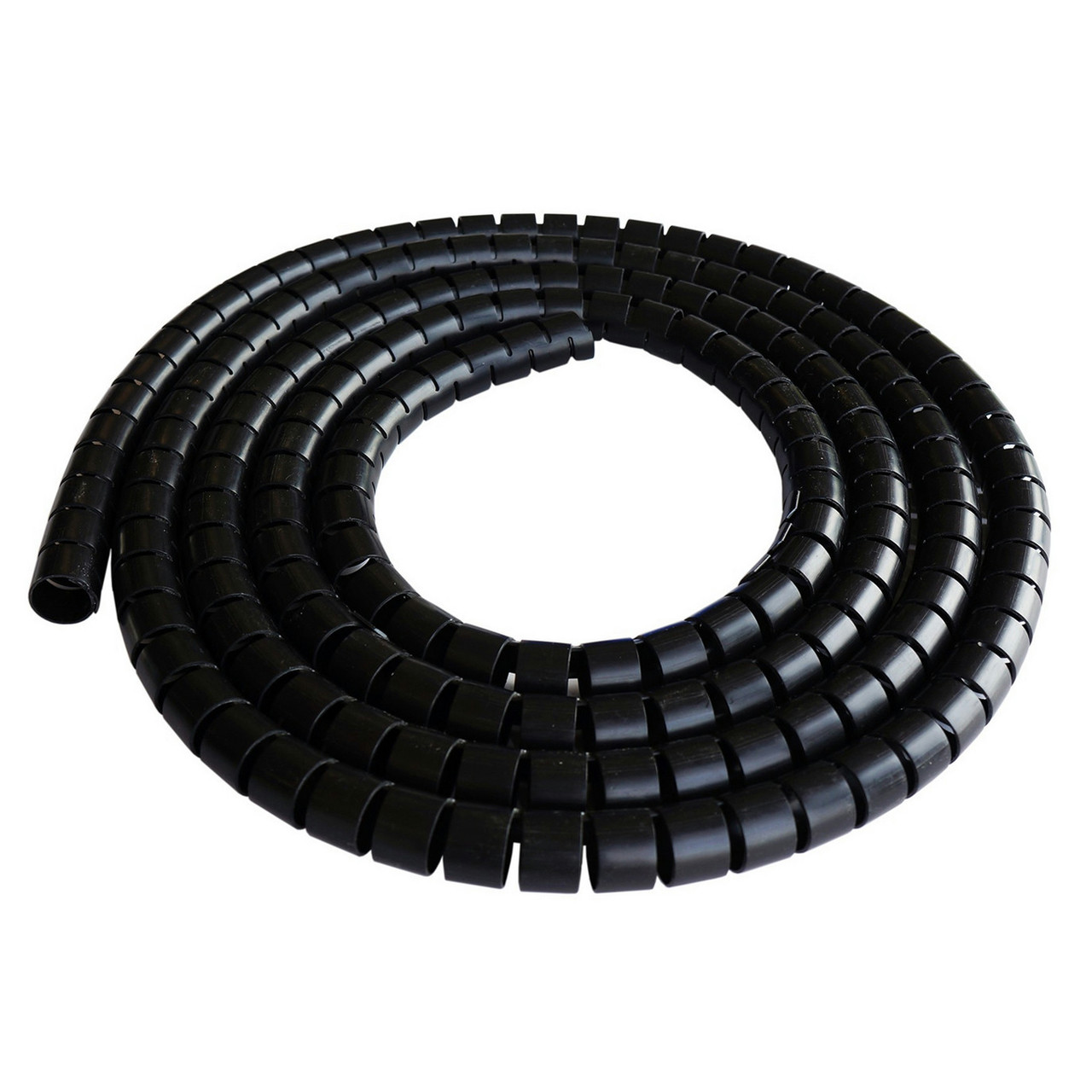 Захист РВТ (бронь) під діаметр 20 мм спіральне обплетення пластикова гнучка ТОНКА, фото 1