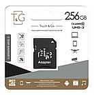 Карта памяти MicroSDXC 256GB UHS-I U3 Class 10 T&G + SD-adapter (TG-256GBSD10U3-01), фото 2