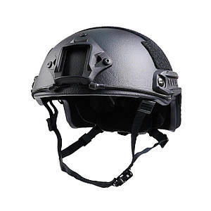Шолом FAST BULLETPROOF Helmet Kevlar клас IIIA (чорний, розмір L)