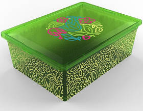 Коробка QUTU LIGHT BOX с/к FLOURESENT GREEN 25л. (IGHT BOX с/к FLOURESENT GREEN 25л.)  TZP103