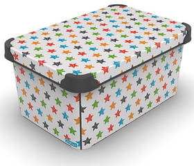 Коробка QUTU STYLE BOX с/к COLORED STARS 10л. (STYLE BOX с/к COLORED STARS 10л.)  TZP140