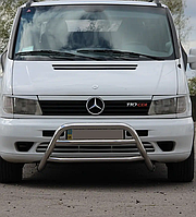 Кенгурятник WT022 нерж Mercedes Vito W638 1996-2003