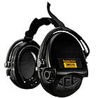 Навушники Активні для стрільби з заднім тримачем Sordin Supreme Pro-X Neck Чорний, фото 2