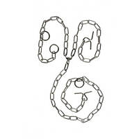 Ланцюг для прив'язування великої рогатої худоби трикінцевий 5 мм