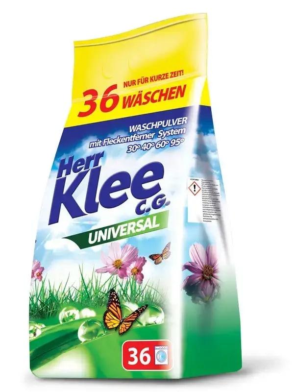 Пральний порошок універсальний Klee Universal 3 кг (36 циклів прання)