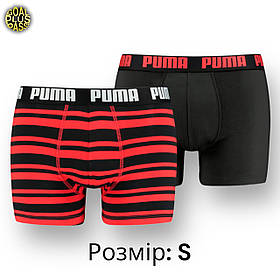 ЧОЛОВІЧА СПІДНЯ БІЛИЗНА Puma HERITAGE STRIPE MEN'S BOXERS 2 PACK труси