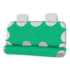 Чохол-"майка" на заднє сидіння (спинка+сидіння) ELEGANT, зелений / EL 105 238