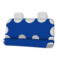 Чохол-"майка" на заднє сидіння (спинка+сидіння) ELEGANT, темно-синій / EL 105 241