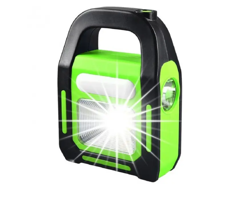 Акумуляторний ліхтар Bailong BL-925 torch + solar з сонячною та USB зарядкою