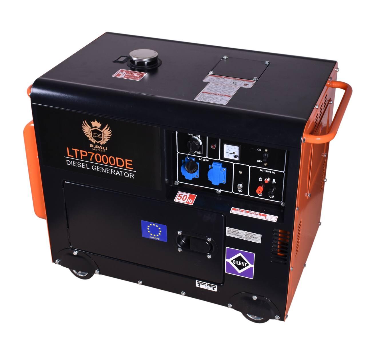 Дизельный генератор B.Dalimotors LTP7000DE (7.5 кВт), цена 58999 грн ...