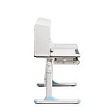 Парта-трансформер для підлітка Fundesk Fiore II blue, фото 6