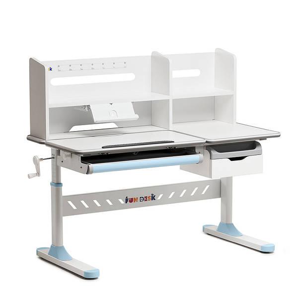 Парта-трансформер для підлітка Fundesk Fiore II blue, фото 1