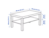 Журнальний стіл LACK 90х55 см 904.499.05, фото 4