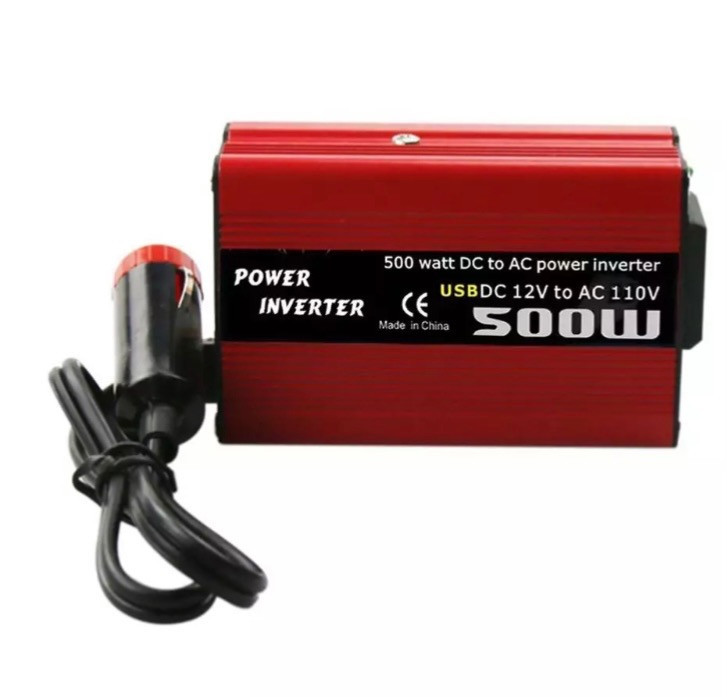 Інвертор Power inverter 12V CMS-500W Інвертор автомобільний перетворювач енергії