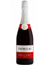 Шампанське (вино) Фраголіно Фіорелі Fragolino Fiorelli червоне (земляничне) Італія 750 мл (8 шт./1 ящ)