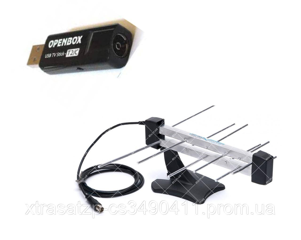 USB Т2 STiCK/ USB Т2 ресивер Openbox T230C для ноутбука,телефона,андроид  приставки+Комнатная антенна (ID#1748440254), цена: 1029 ?, купить на Prom.ua