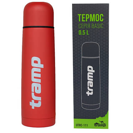 Питний термос Tramp Basic UTRC-111, 500 мл (Red), фото 1