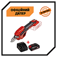 Секатор аккумуляторный Einhell GE-LS 18 (18В, 2.5Ач) аккумуляторные садовые секаторы Топ 3776563